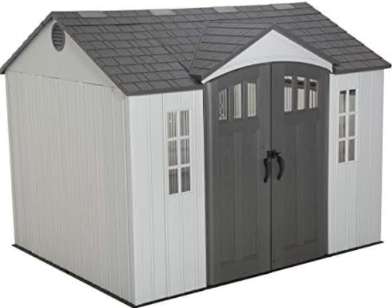 Lifetime 60243 10 x 8 Ft. Outdoor Storage Shed