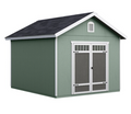 Heartland Asheville 10-ft x 12-ft Gable Style Wood Outdoor Storage Shed