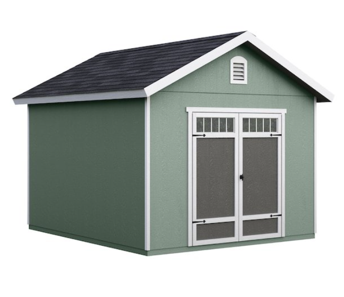 Heartland Asheville 10-ft x 12-ft Gable Style Wood Outdoor Storage Shed